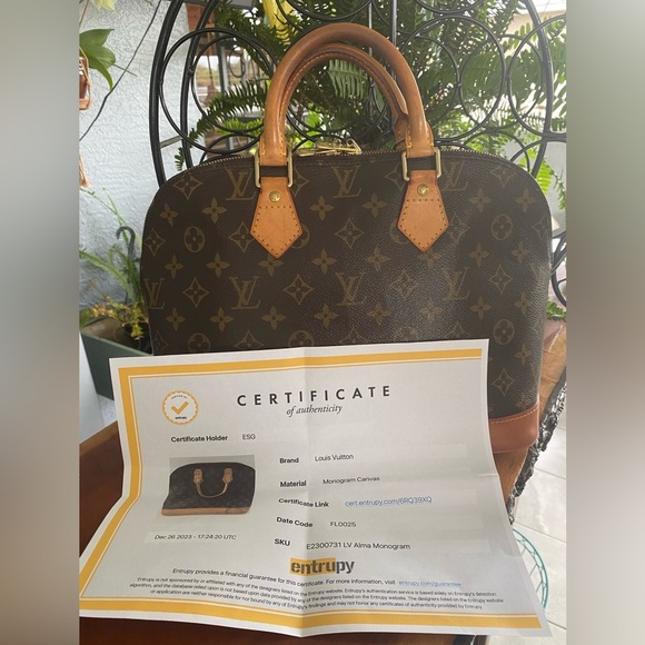 Louis Vuitton Alma With Certificate of Authenticity - Picture 2 of 15
